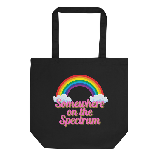Somewhere on the Spectrum Pink Eco Tote Bag