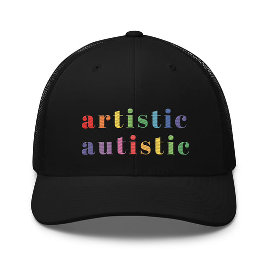 Autistic Artistic Trucker Cap